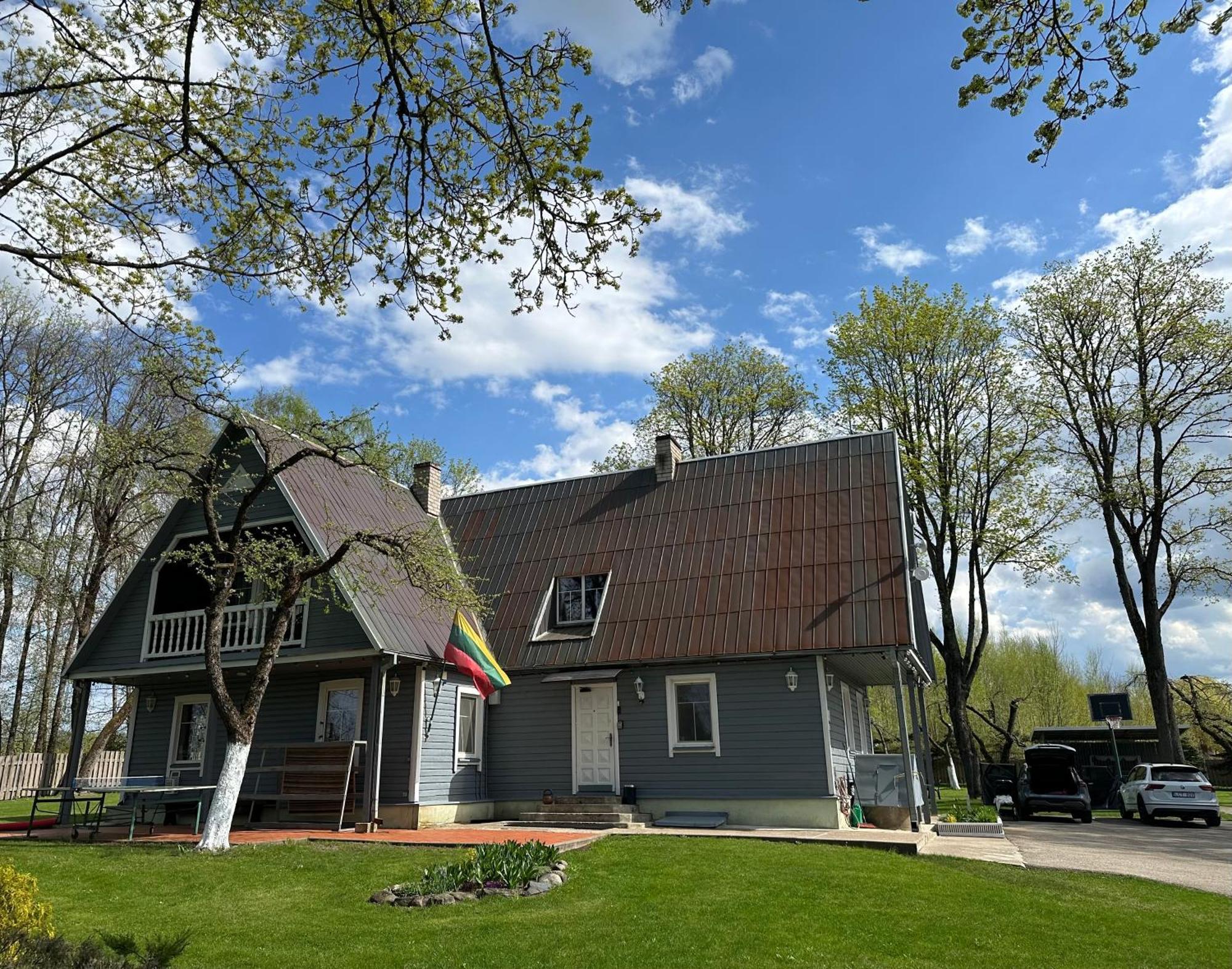 Maple House - Sodyba Tarp Klevu ウテナ エクステリア 写真