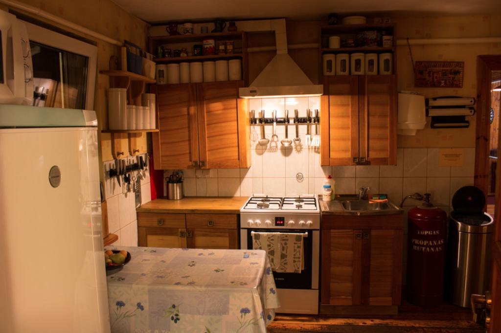 Maple House - Sodyba Tarp Klevu ウテナ エクステリア 写真